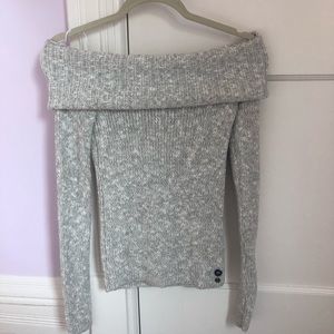 Off the shoulder sweater